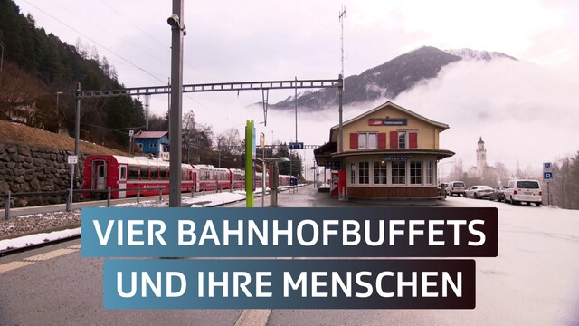 Vier Bahnhofbuffets und ihre Menschen