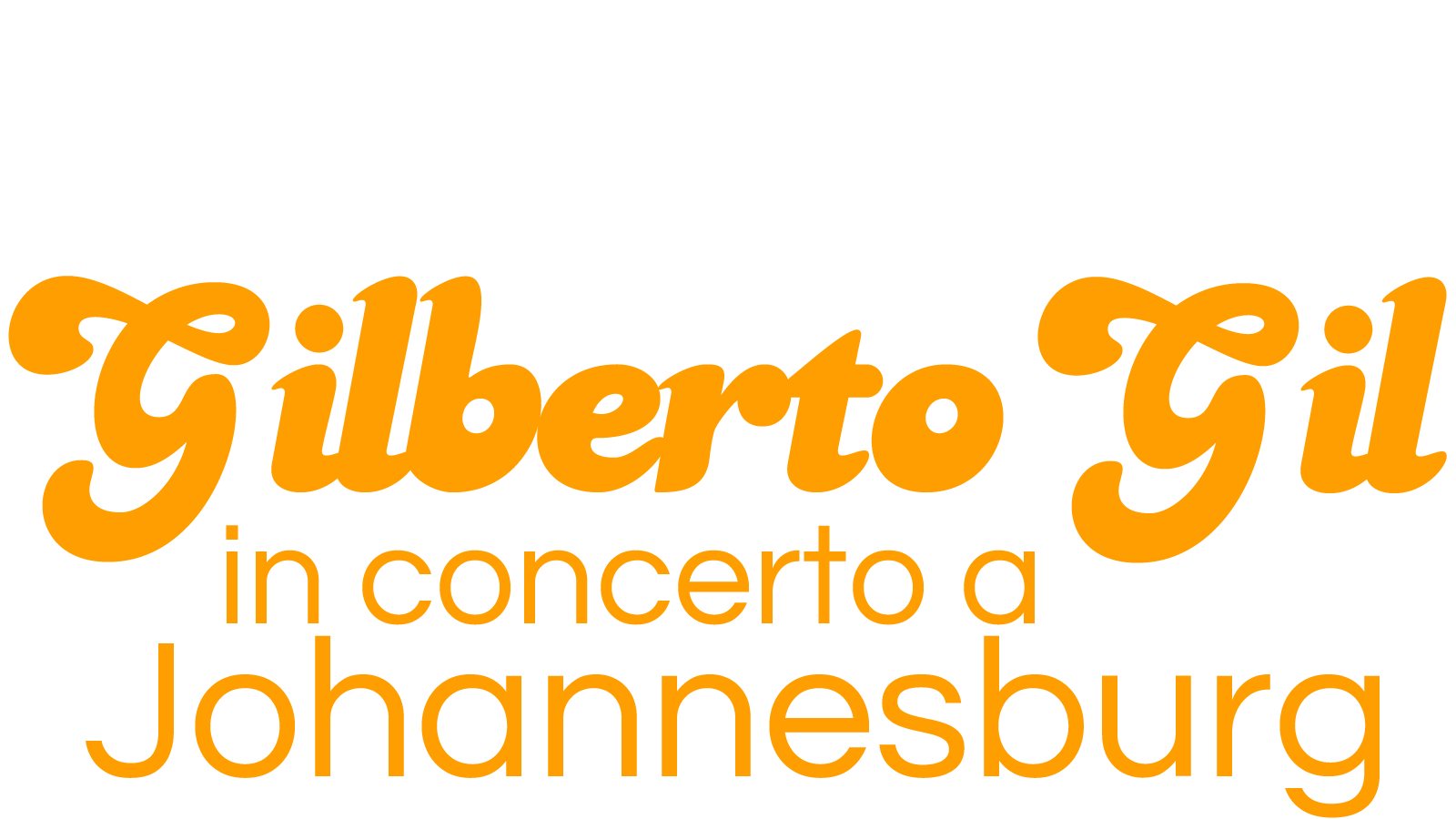 Gilberto Gill in concerto a Johannesburg