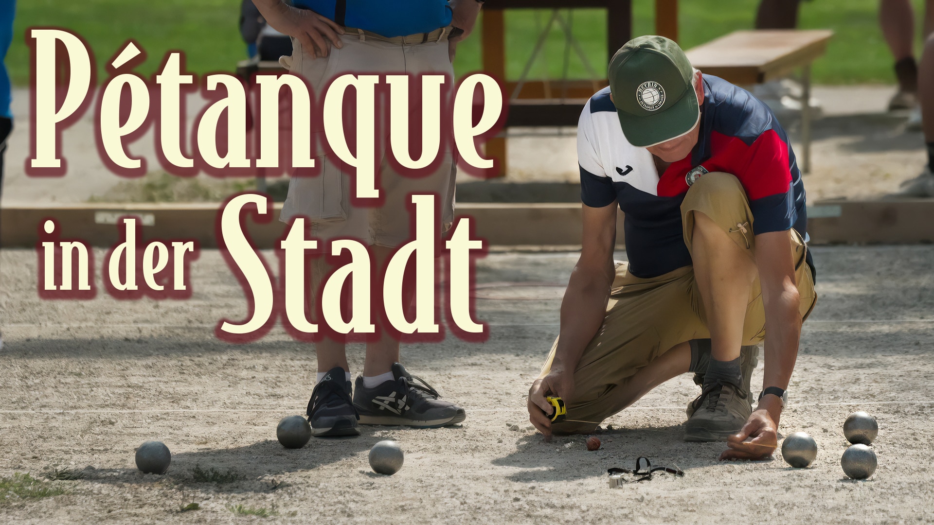 Pétanque in der Stadt