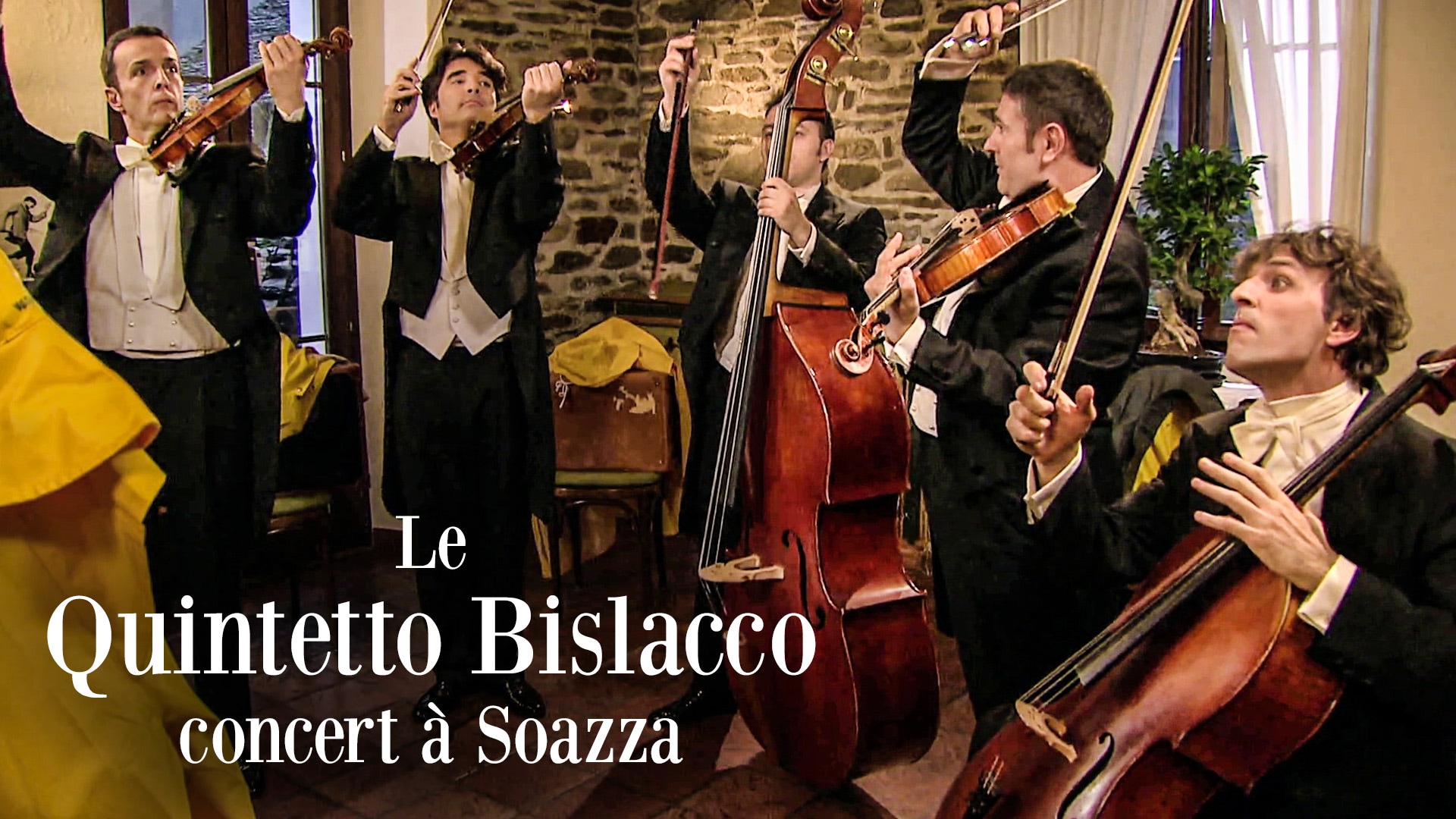 Le Quintetto Bislacco, concert à Soazza