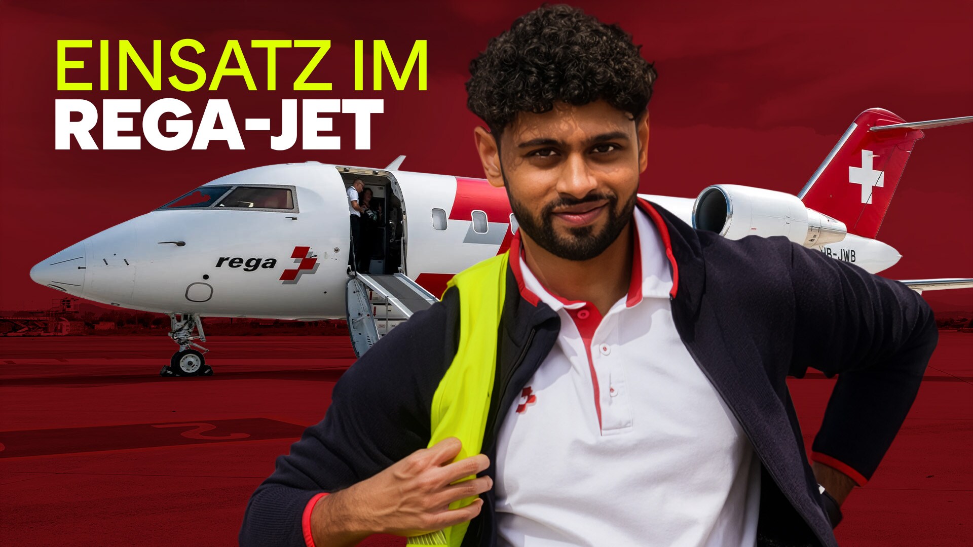 Einsatz im Rega-Jet