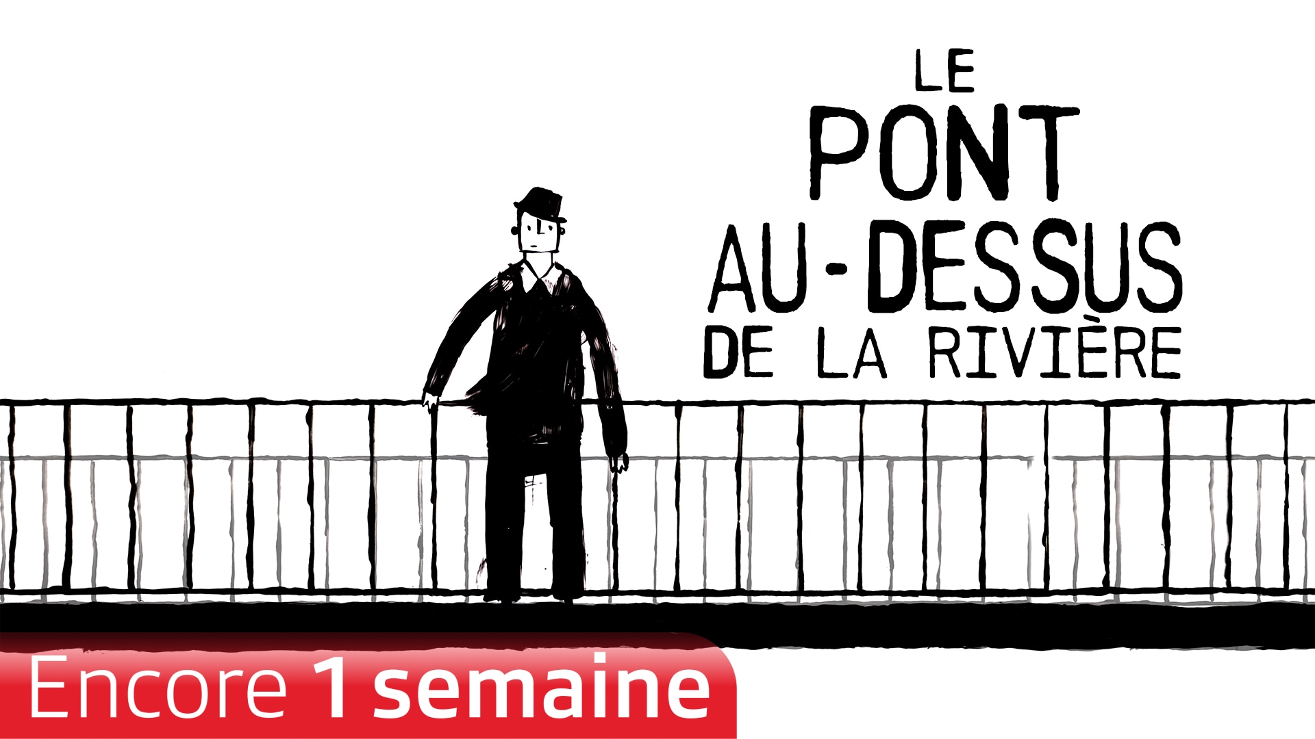 Le pont au-dessus de la rivière