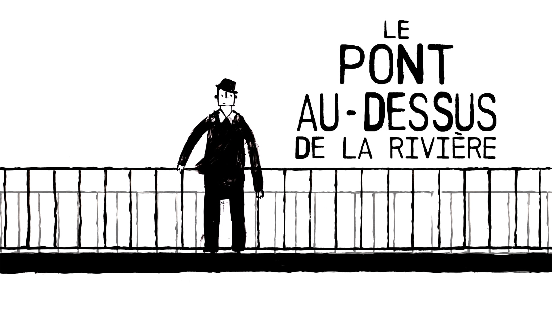 Le pont au-dessus de la rivière