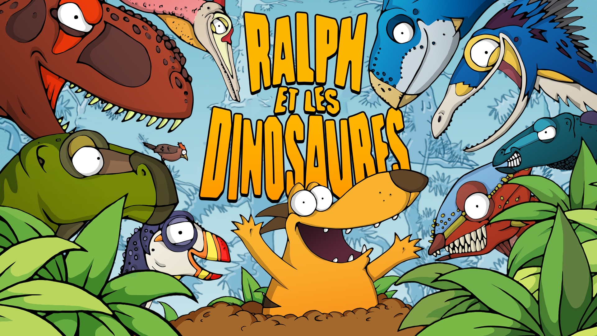 Ralph et les dinosaures