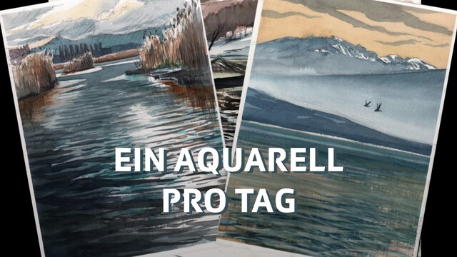 Ein Aquarell pro Tag