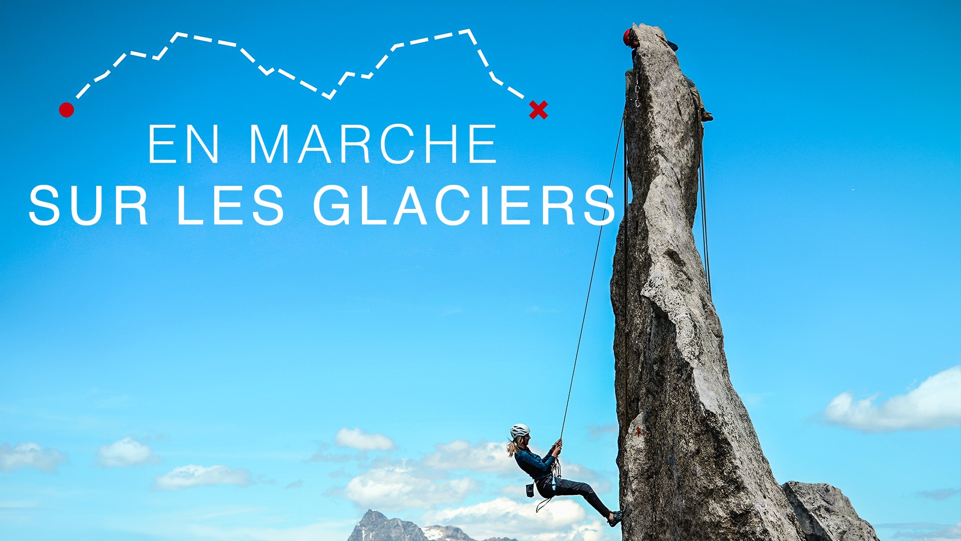 En marche sur les glaciers