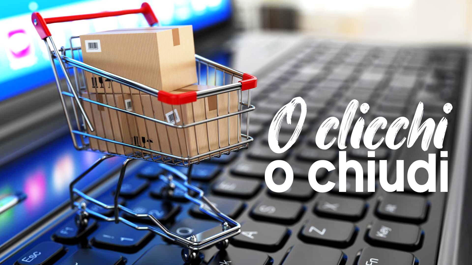 Geh online oder bankrott!