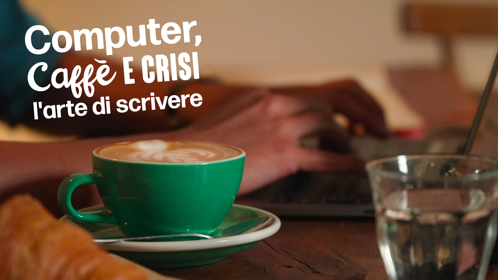 Computer, caffè e crisi: l'arte di scrivere