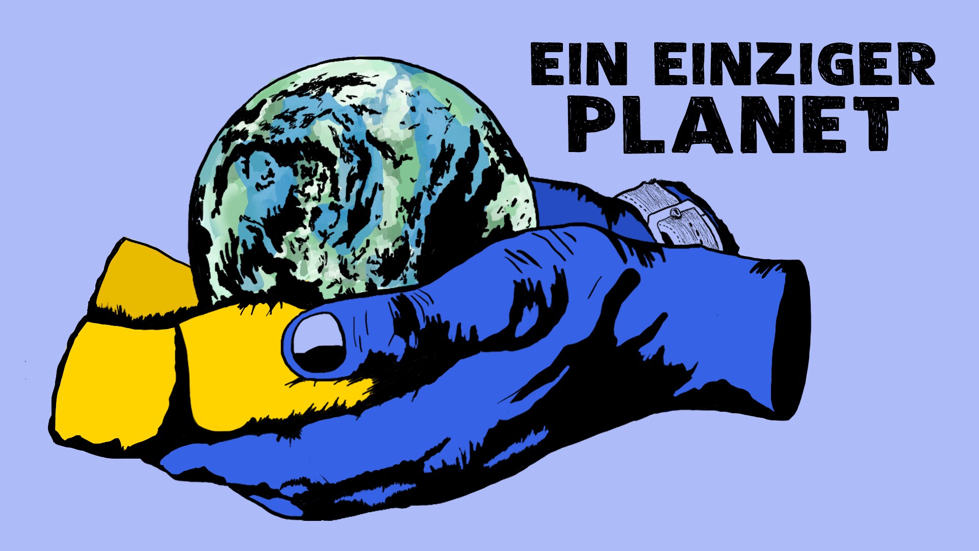 Ein einziger Planet