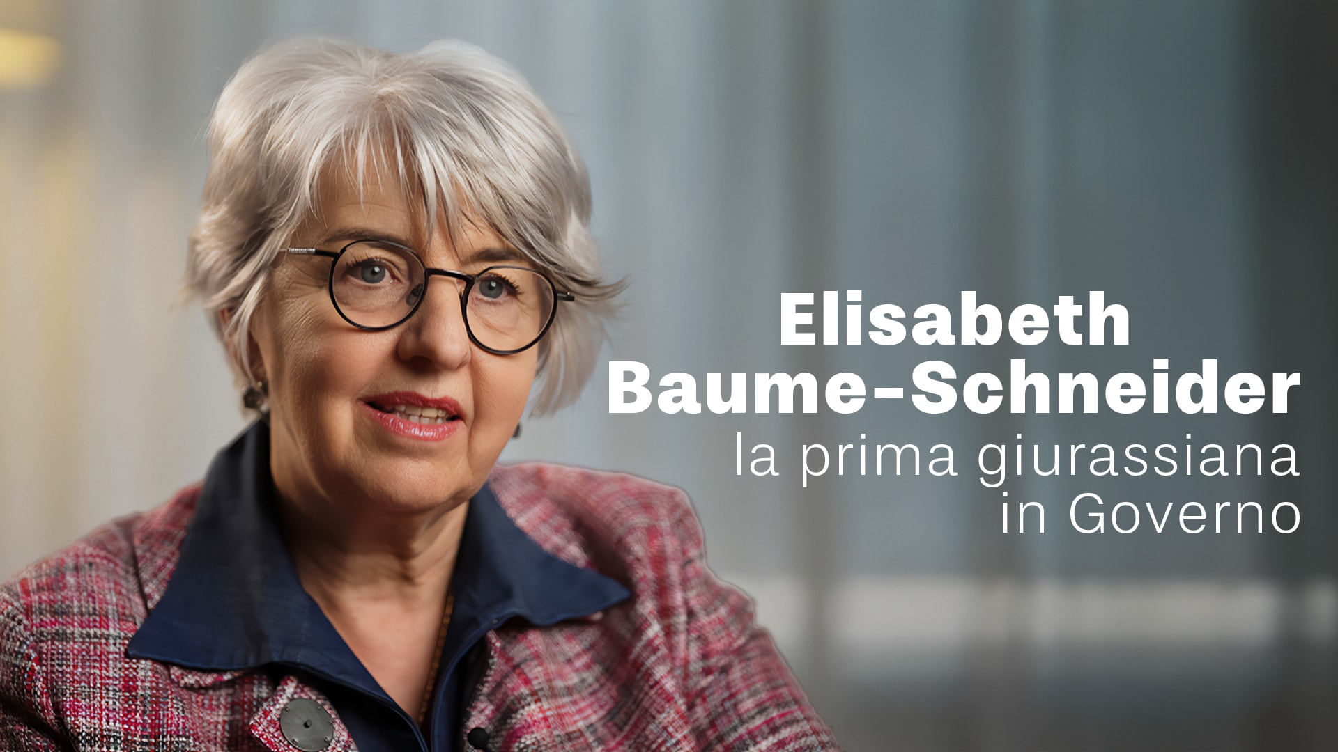 Elisabeth Baume-Schneider, la prima giurassiana in Governo