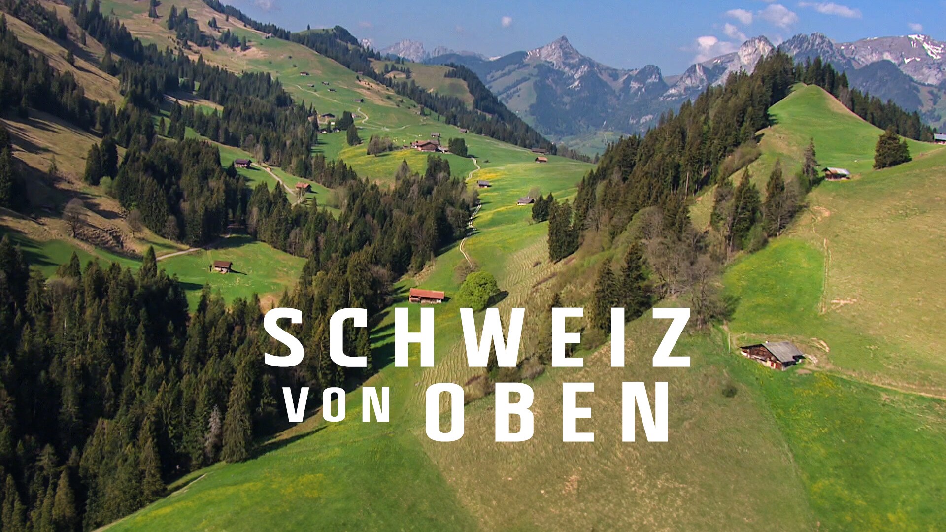 Schweiz von oben