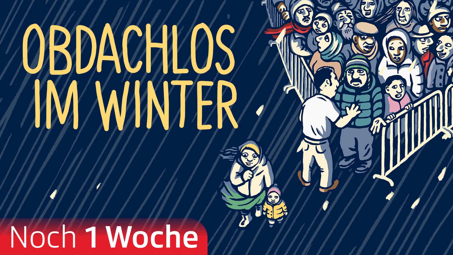 Obdachlos im Winter
