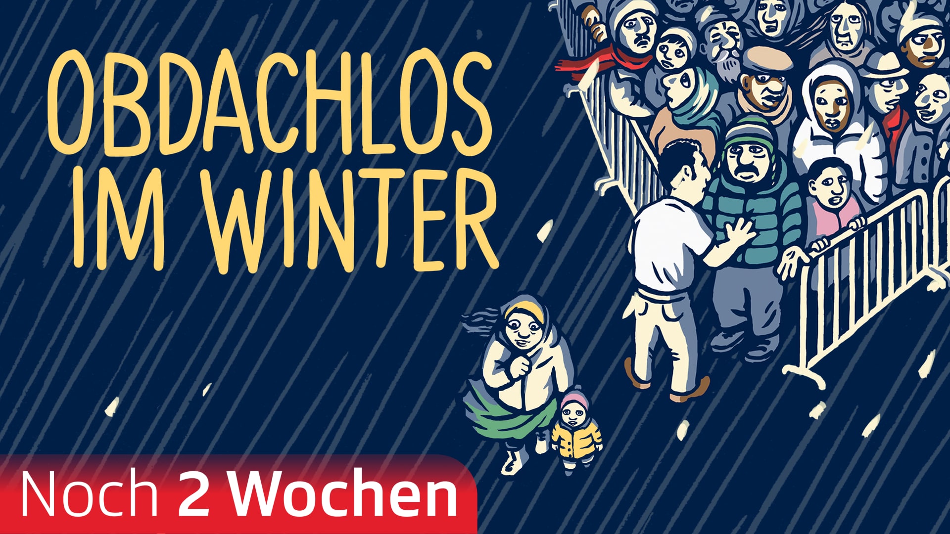 Obdachlos im Winter
