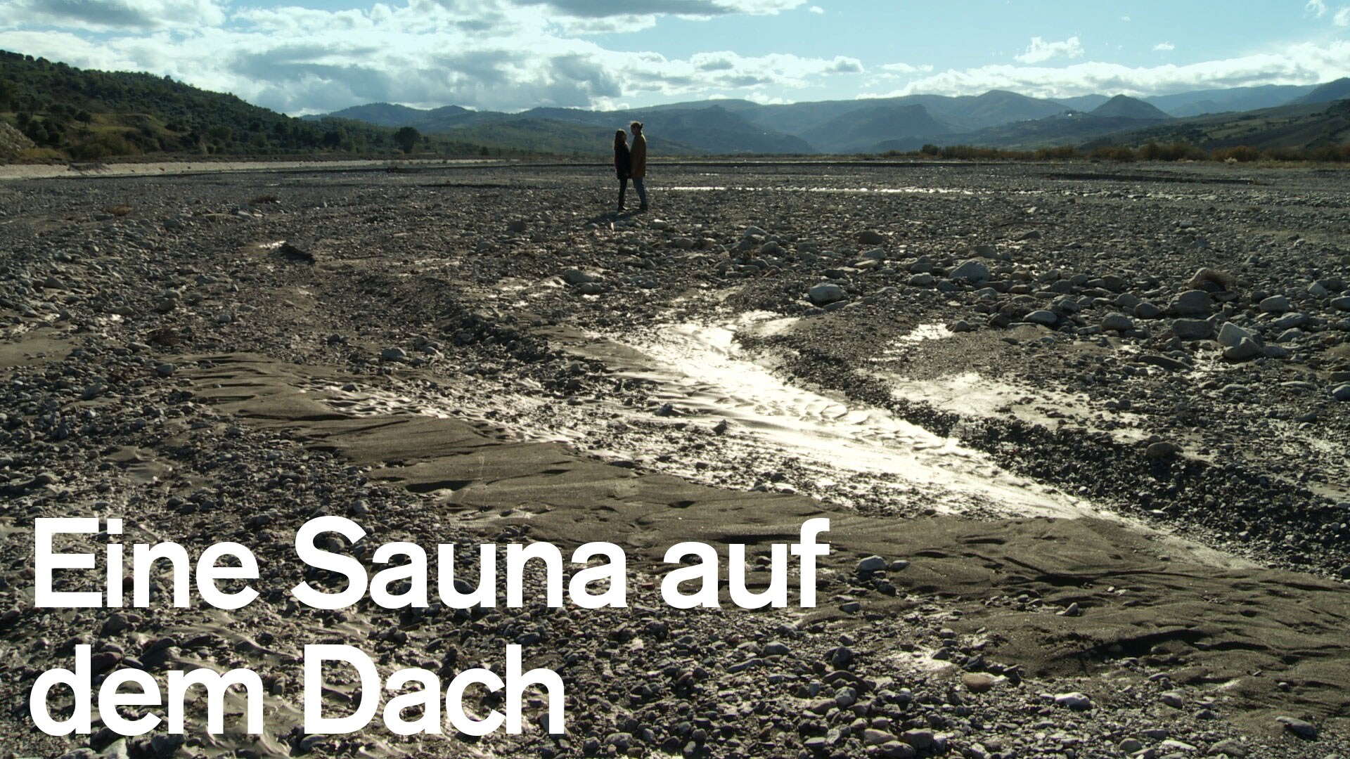 Eine Sauna auf dem Dach